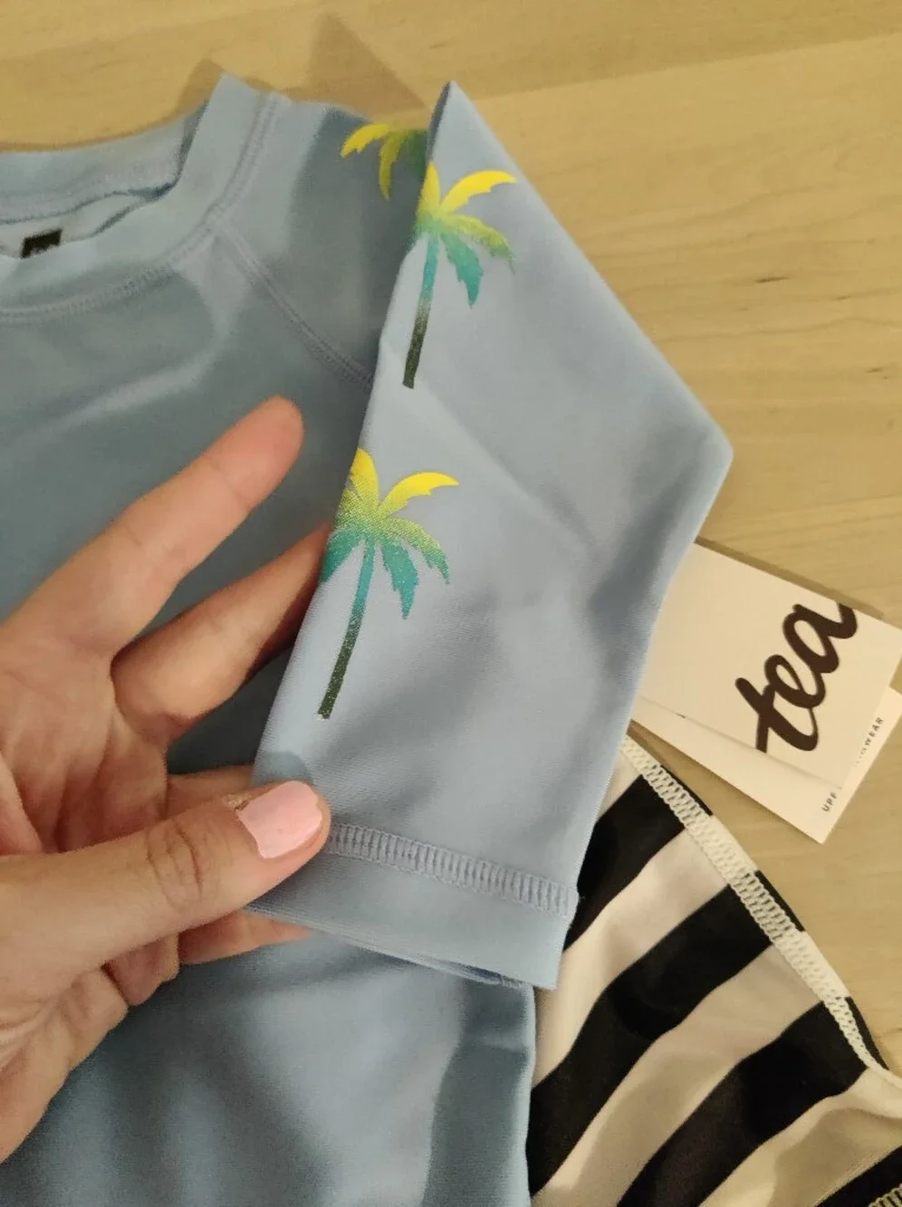 NWT Tea Swim Top and Shorts Infant 3-6 Months